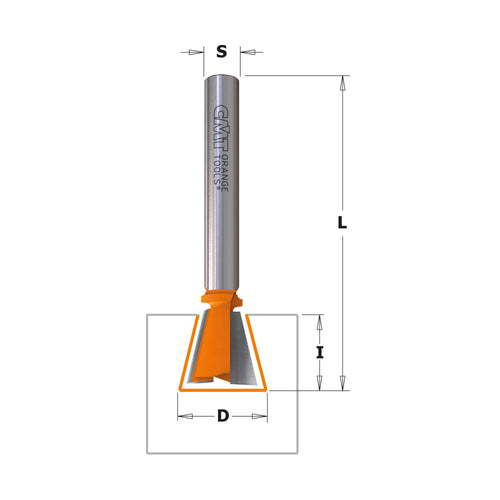 CMT Dovetail Router Bits