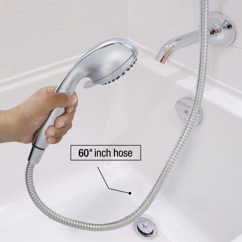 Danco Multi-Function Massage Handheld Showerhead with Hose