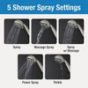 Danco Multi-Function Massage Handheld Showerhead with Hose