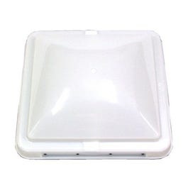 RV Vent Cover, White Plastic