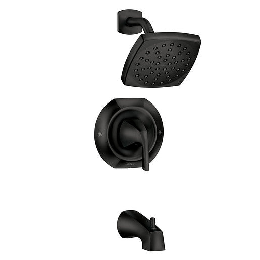 Moen Lindor Matte Black Posi-Temp® Tub/Shower