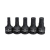 GearWrench 5 Piece 3/4 Drive Hex Bit Impact Metric Socket Set (5 Piece)