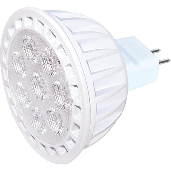 Satco 50W Equivalent Warm White MR16 GU5.3 Dimmable LED Floodlight Light Bulb