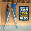 Werner 375-pound Multi-Position Ladder MT-22IAA