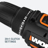 Worx 20V 3/8 Cordless Drill/Driver