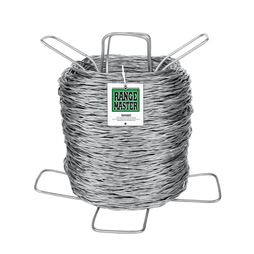 Range Master Barbless Wire 1320 Ft L, 12.5 Gauge, Zinc Coated