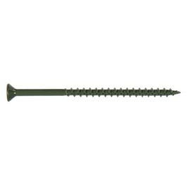 Deck Plus Self-Drilling Screws, Star, Green Ceramic, 1-5/8-In. x #8, 1-Lb.