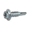 Power Pro Metal Screws, Self-Drilling, Hex Head, 10-16 x 1-In., 105-Ct.