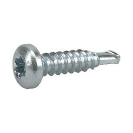 Power Pro Metal Screws, Self-Drilling, Pan Head, 8-18 x 3/4-In., 180-Ct.