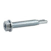 Power Pro Metal Screws, Self-Drilling, Hex Head, 12-24 x 1.5-In., 60-Ct.