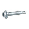 Power Pro Metal Screws, Self-Drilling, Hex Head, 1/4-14 x 1.5-In., 37-Ct.