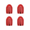 Tru-Flate Cap Valve Red Aluminum VC3