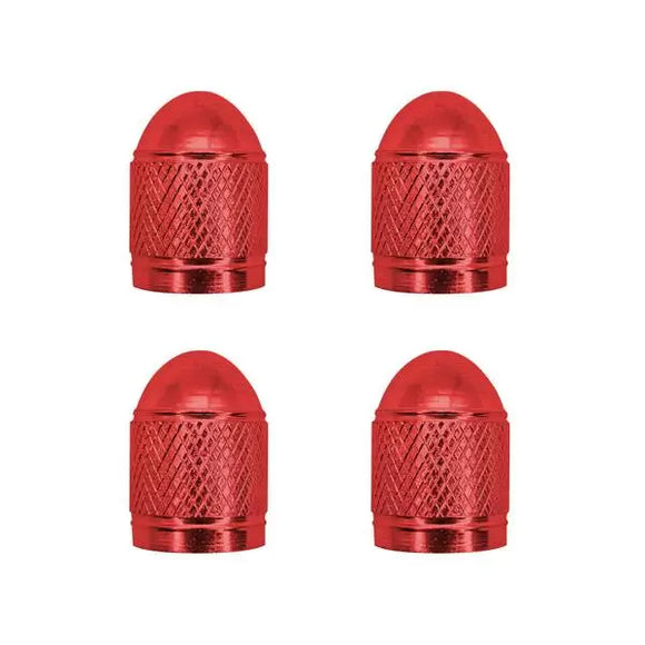 Tru-Flate Cap Valve Red Aluminum VC3