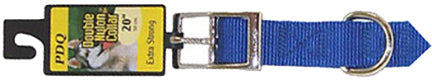 DBL NYLN COLLAR BLUE 1 X 22