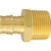 Conbraco 3/4 In. x 1 In. Brass Insert Fitting MIP Adapter Type A