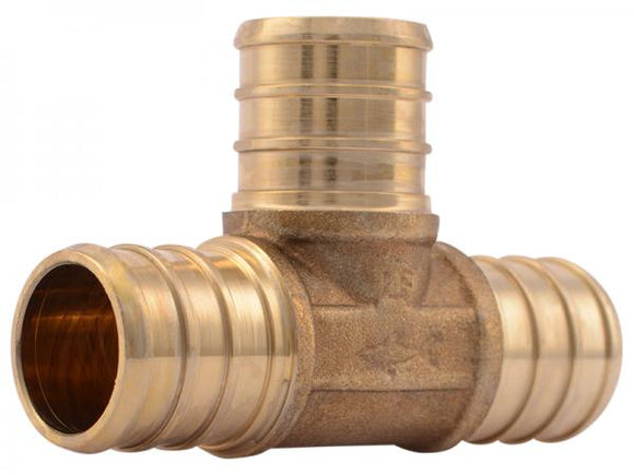 Sharkbite Brass Crimp Tee 3/4 in. x 3/4 in. x 3/4 in.