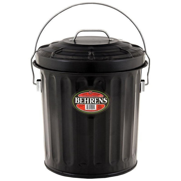 BEHRENS ASH PAIL WITH LID